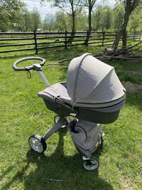 Carucior Stokke v 4 (3 in 1) + baza iso fix