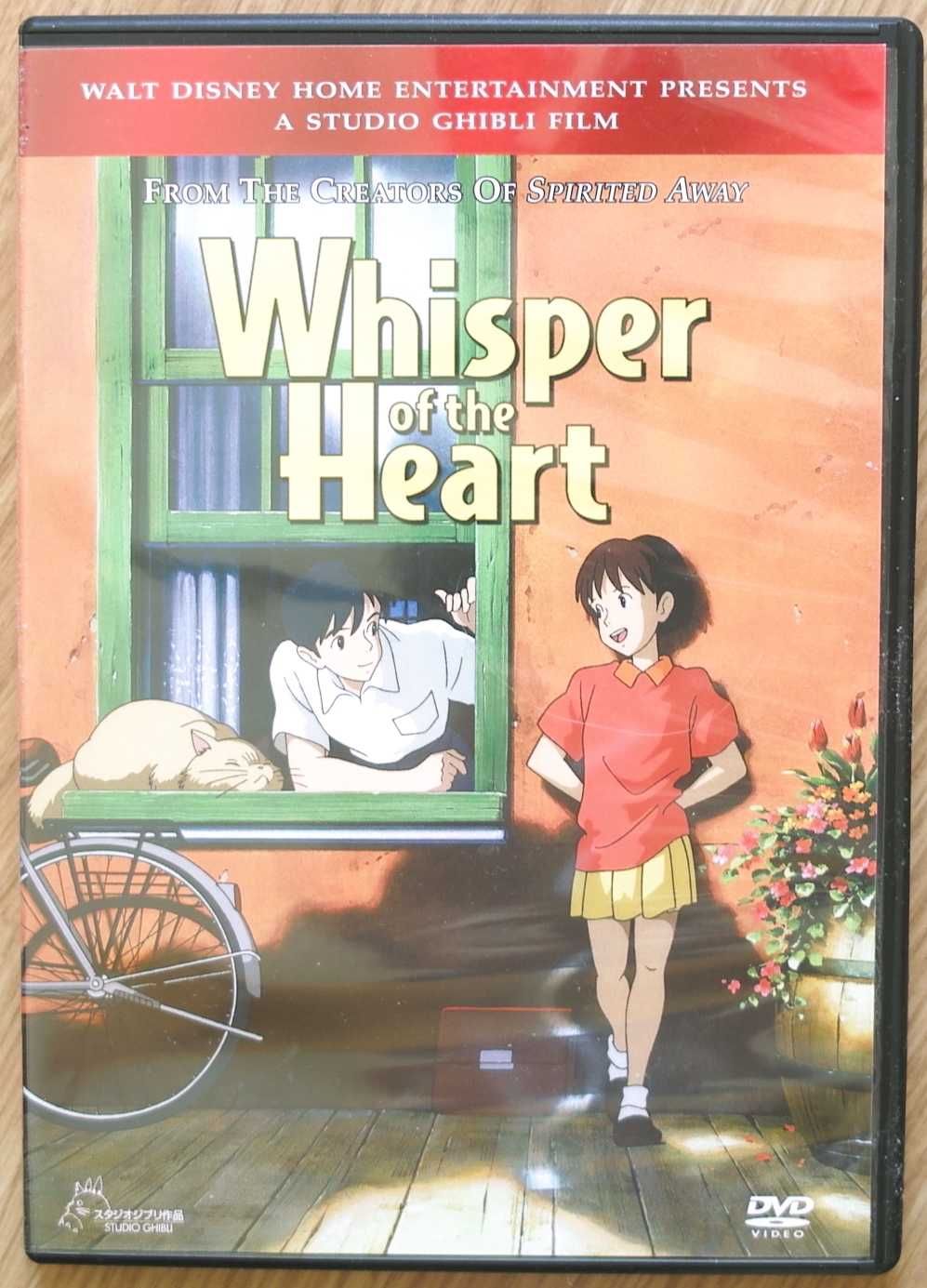 DVD anitamtie japonez Miyazaki Hayao în limbă japoneza și engleză