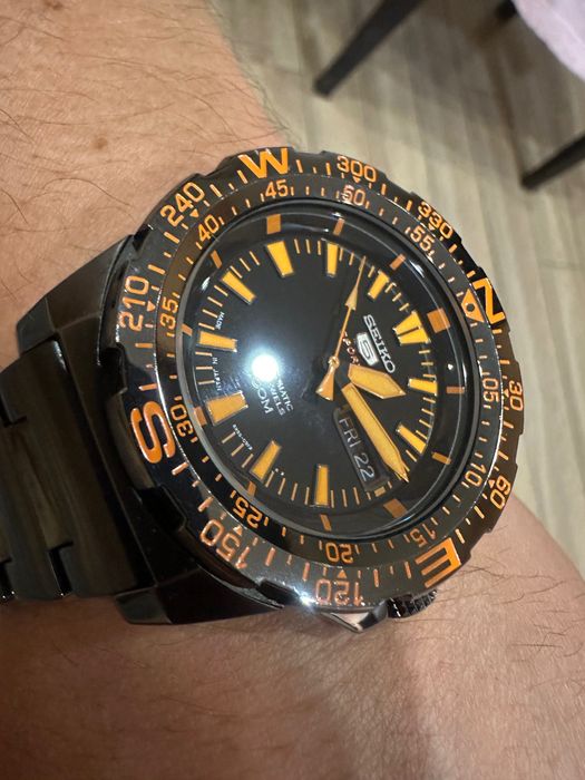 Seiko Monster Black Limited Edition