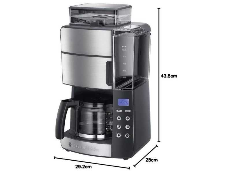 Кафеавтомат за Шварц Кафе Russell Hobbs Grind & Brew,  1.25L