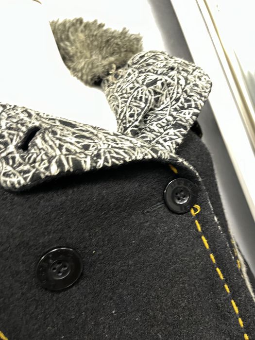 Palton Deisigual cu Blana Ecologica