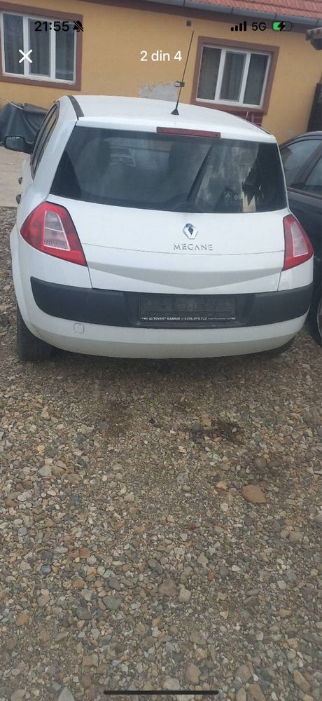 Dezmembrez Renault Megan 2005 1.5 DCI
