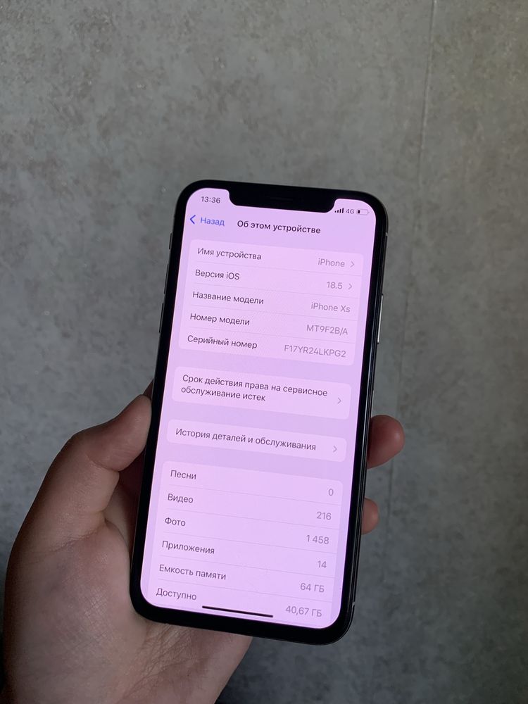 Iphone XS 64гб в идеальном состояний
