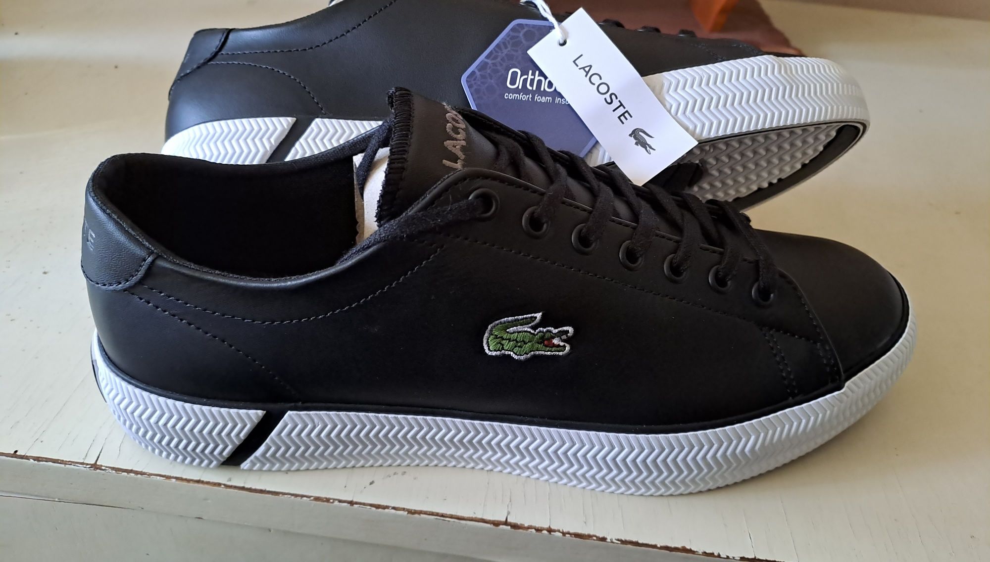 Pantofi sport piele Lacoste