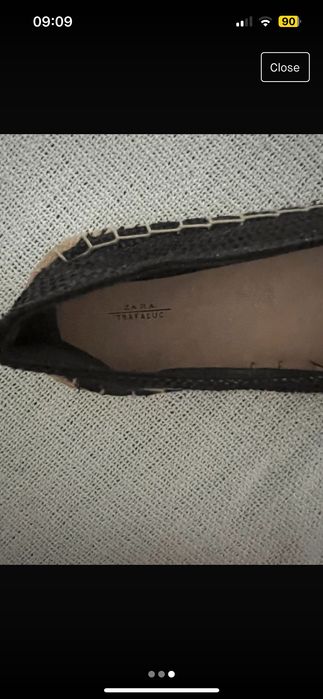 Espadrile Zara dama 37