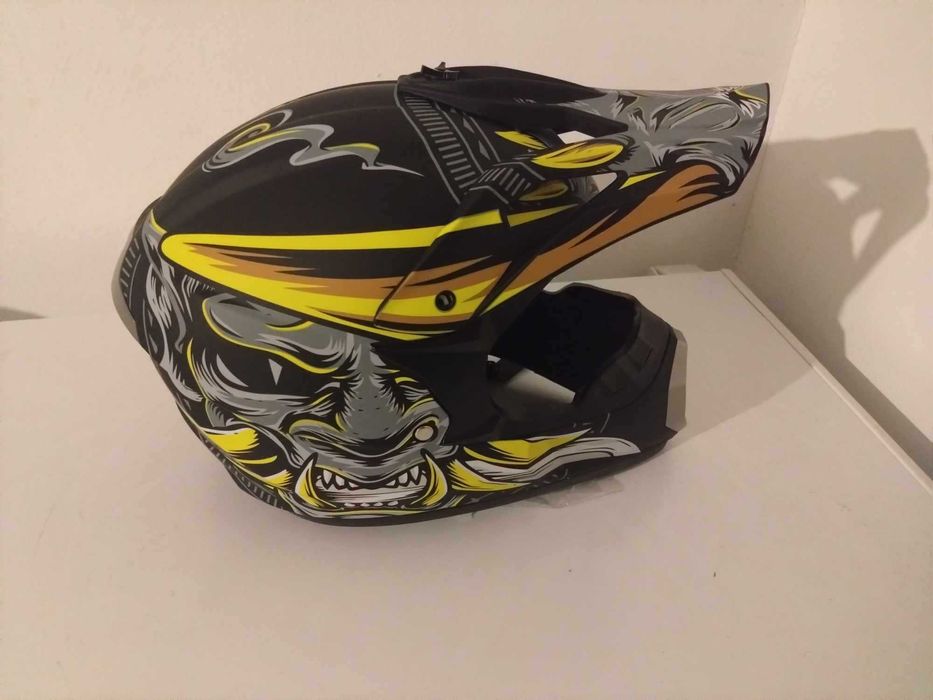 Casca moto off road/atv/enduro +ochelari cadou