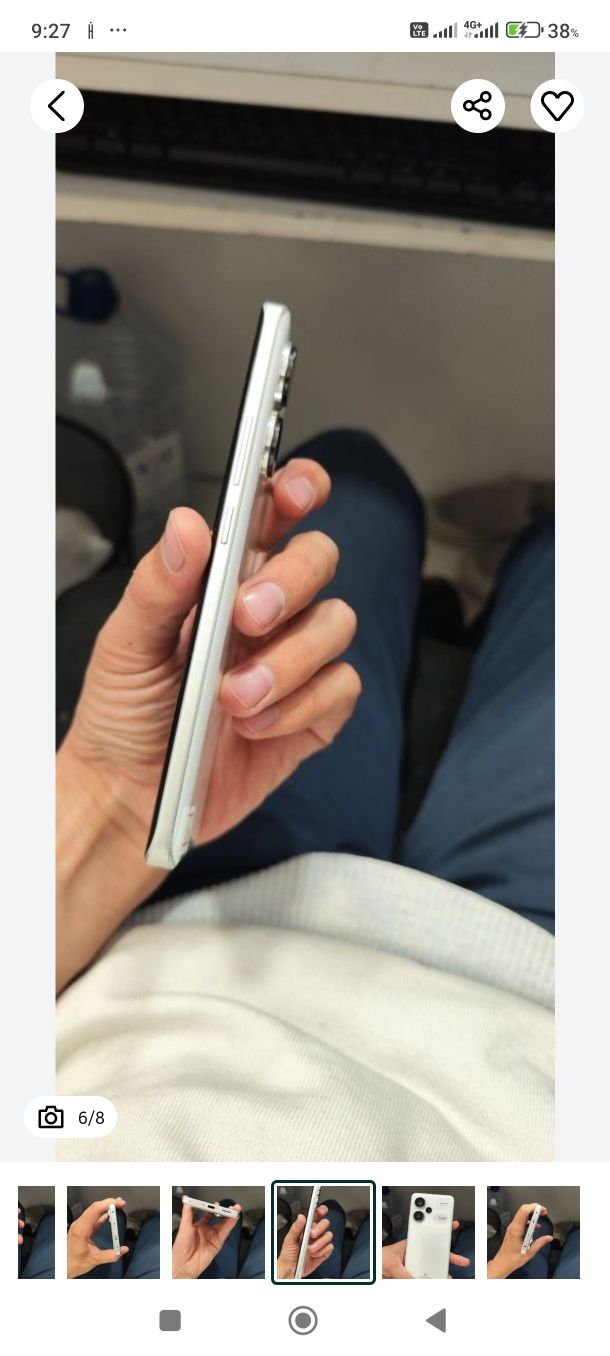 Redmi 13 pro plus 8ga 256  tali  holati  alo  karobka  dakumenti  bor