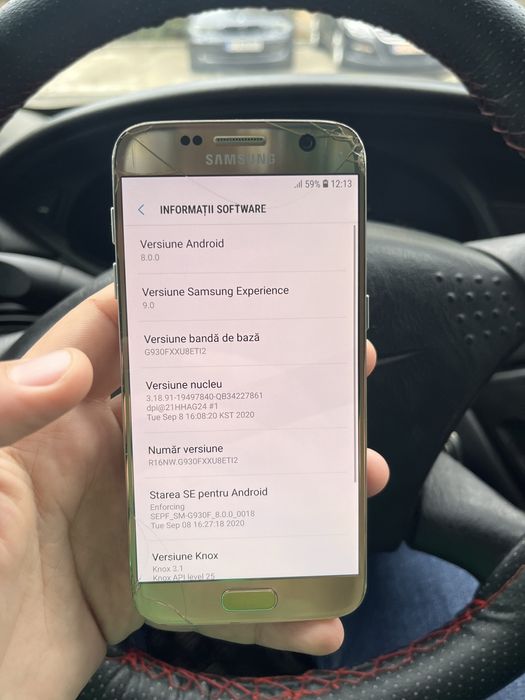 Samsung Galaxy S7 gold