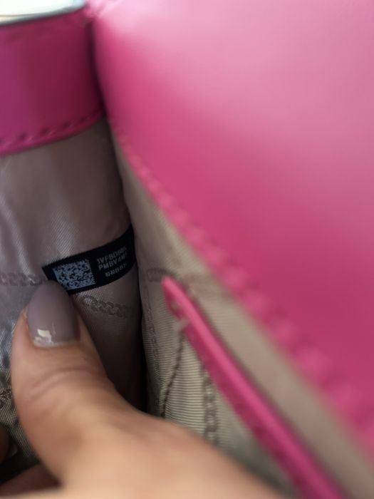 Кожена чанта за през рамо Michael Michael Kors