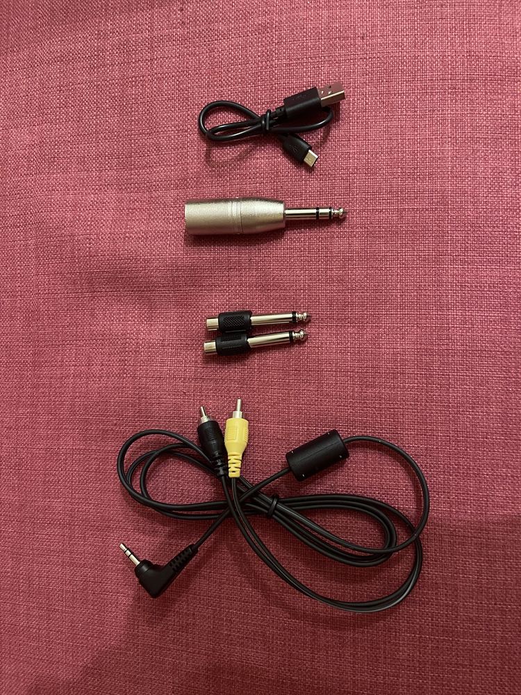 Cabluri si adaptoare XLR, TRS, usb, rca, etc (pachet)