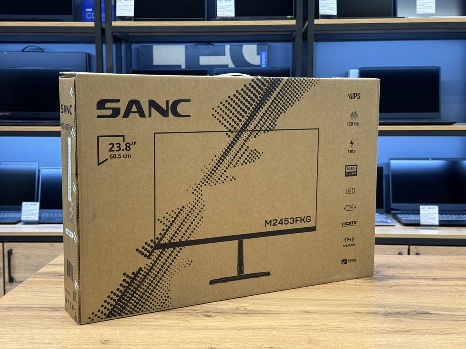 Монитор 23.8" Sanc M2453FKG | 120Hz, IPS, Full HD