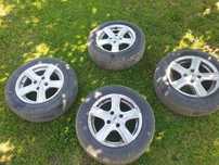 Vand 4 cauciucri de vara noi cu jante 175/65r14