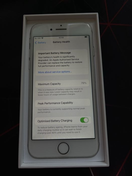 Iphone 7 silver 32GB