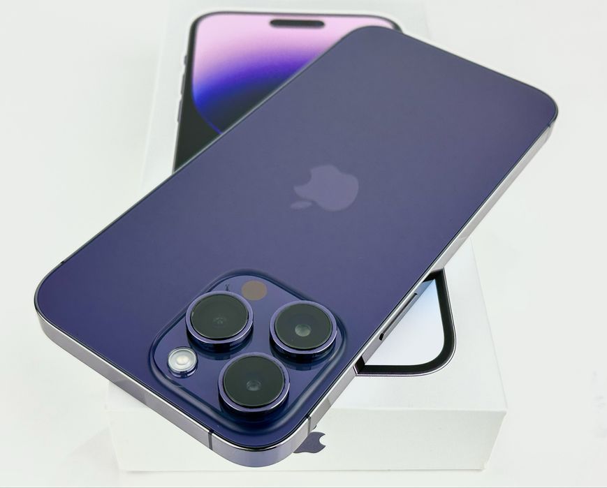 Apple iPhone 14 Pro Max 256GB Deep Purple Отличен Гаранция!