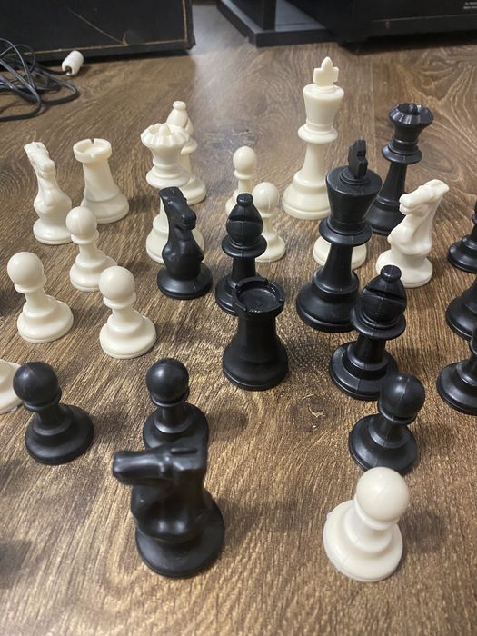 Set piese Sah din plastic Premium