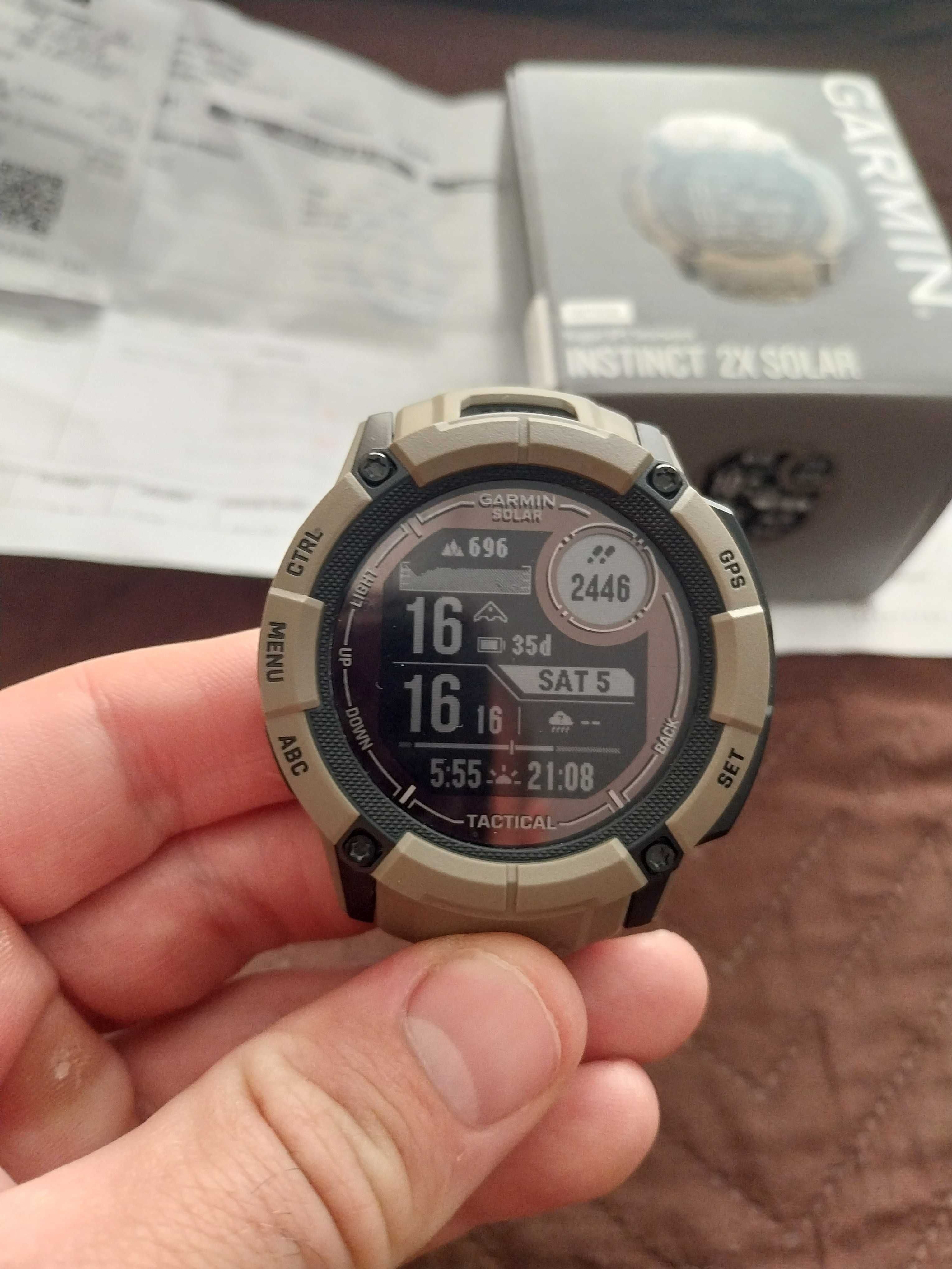 Garmin instinct 2x solar tactical
