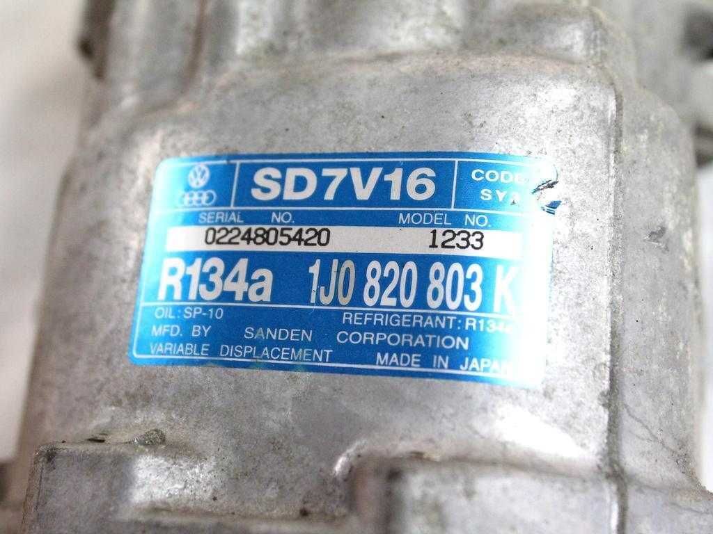 Compresor aer conditionat Audi TT 8N VW Seat Skoda 1J0820803K
