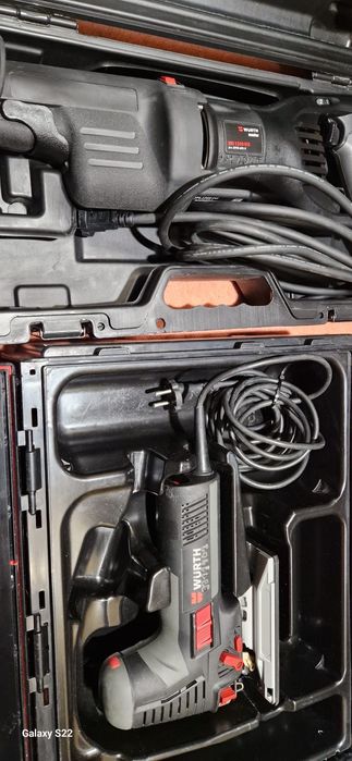 Wurth ferestrau sabie, pendular pe curent