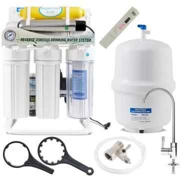 Sistem filtrare apa potabila de la retea/put cu OSMOZA inversa