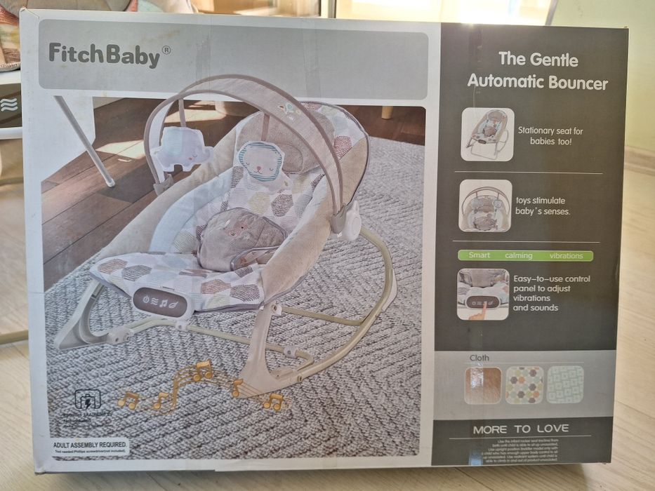 Бебешки шезлонг люлка Fitchbaby + ПОДАРЪК