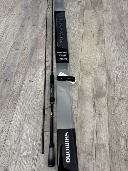 shimano lunamis s86m.  lanseta spining