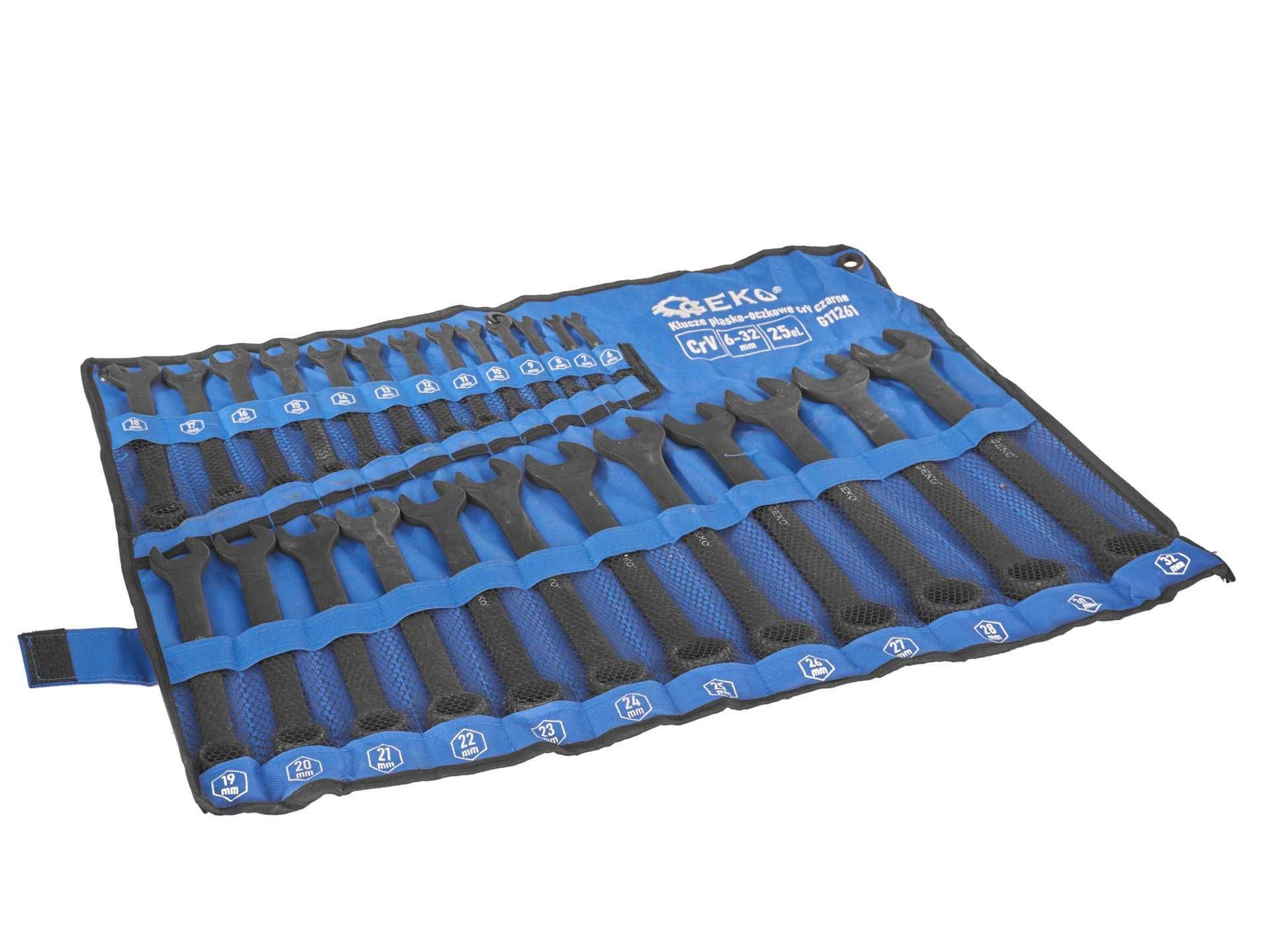 Trusa chei combinate negre de forta.25 piese chei 6-32 fixa