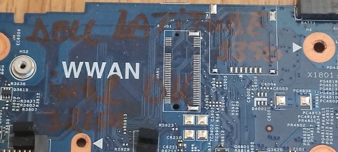 Placa de baza Dell Latitude 3350 - intel 3215u - Stare Perfecta