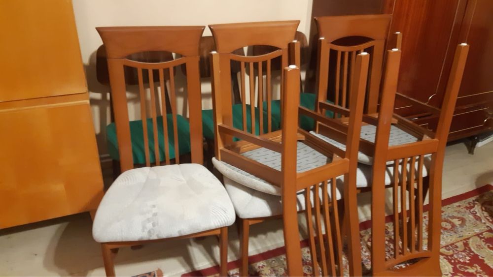 Scaune lemn masiv Nuc Reincleiate