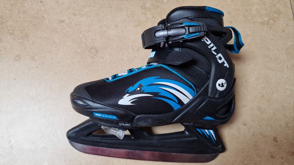Patine gheata Crowned junior pt copii 32-35