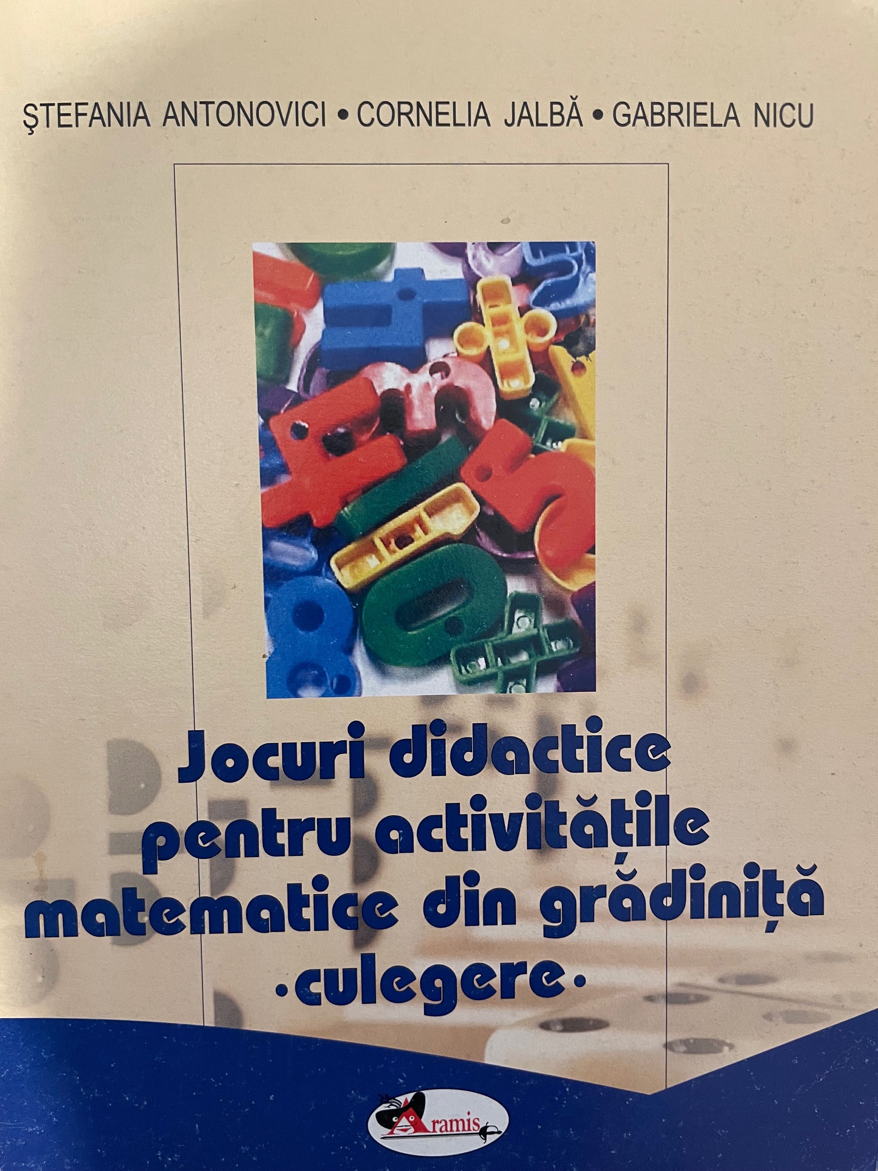 Jocuri didactice pentru activități matematice