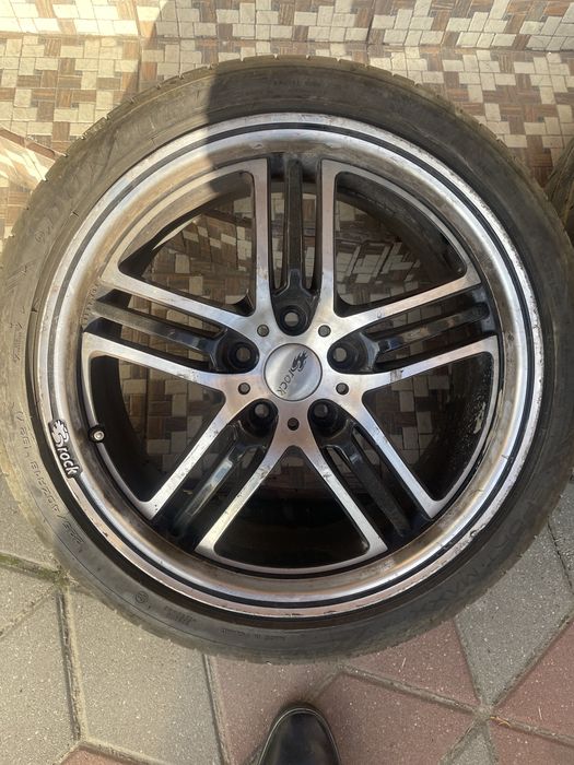 Jante 5x112,r18 cu anvelope 225/40/18
