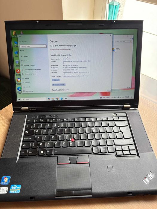 Lenovo T530 i5 3320M 2.6 GhZ, Intel Graphics 4000, RAM 4GB, HDD 250GB