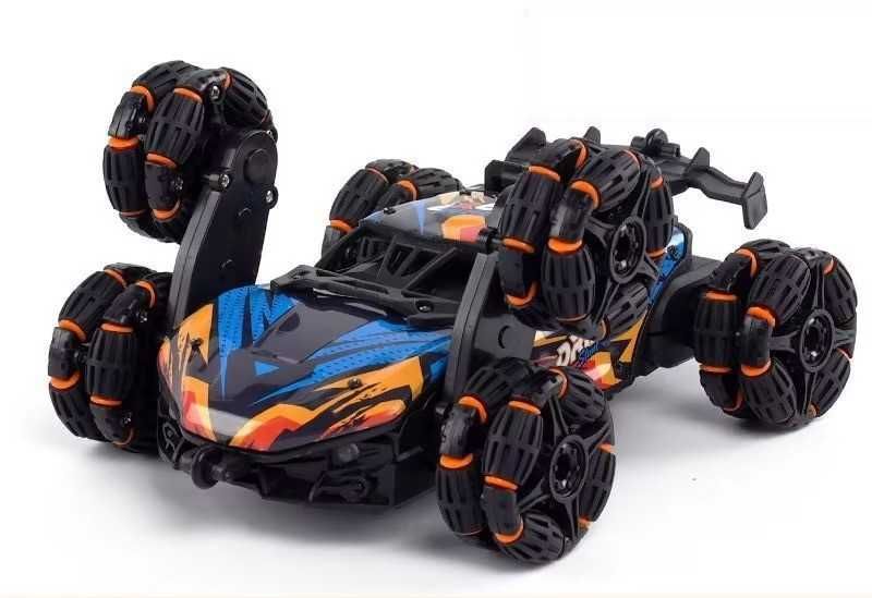 Masina Stunt RC cu Telecomanda, Roti Rotative 360°