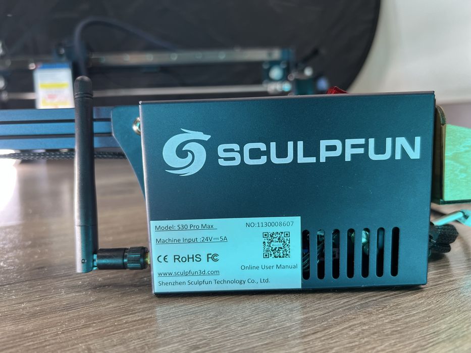 Sculpfun s30 Pro Max 20W машина за лазерно гравиране