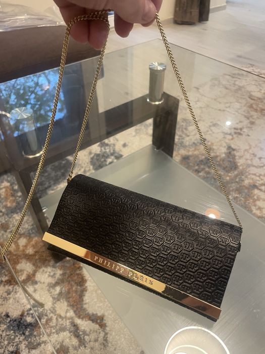 Оригинални очила Philip Plein с чантичка от кожа