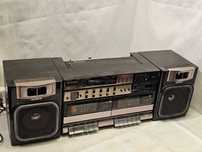 Boombox Sony CFS-W500L cassete deck tuner Casetofon