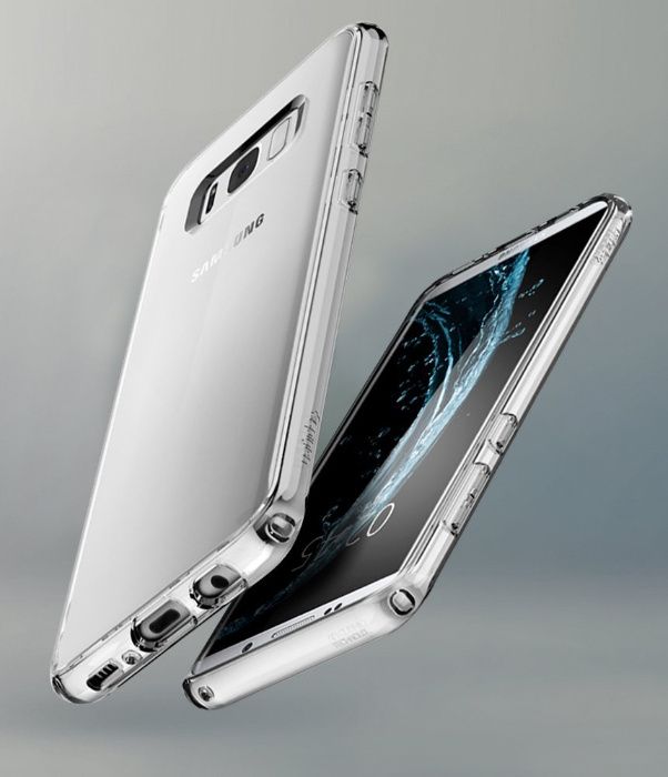 Husa antisoc + Folie full ecran SAMSUNG Galaxy S8 Plus modele diverse