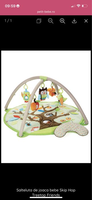 Salteluta de joaca bebe Skip Hop