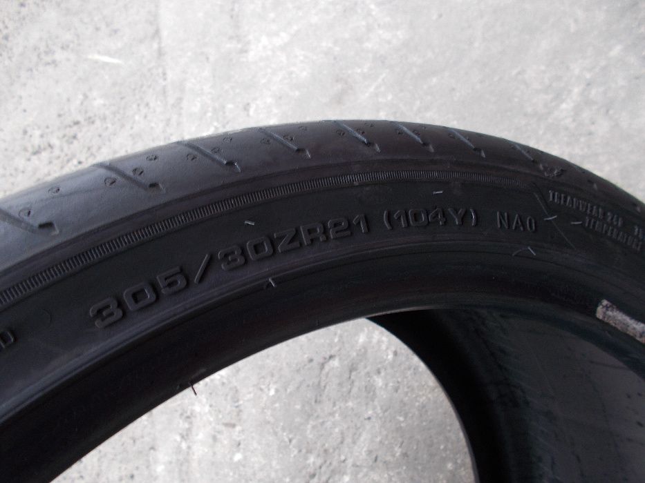 4 anvelope vara GoodYear 305 30 21 profil 7mm made Germany 2019