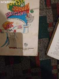 Carte de copii"Povesti și jocuri amuzante"cu text,poze,100pagini,1973