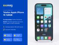 Telefon Apple iPhone 15 128GB - BSGmag