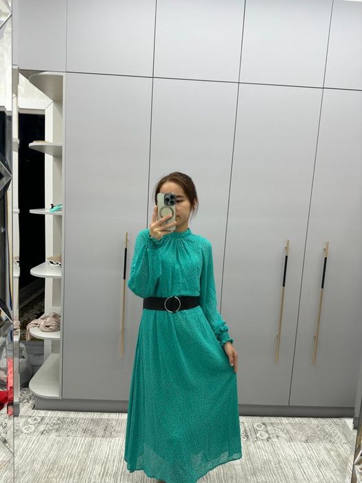 Шифон көйлек береза