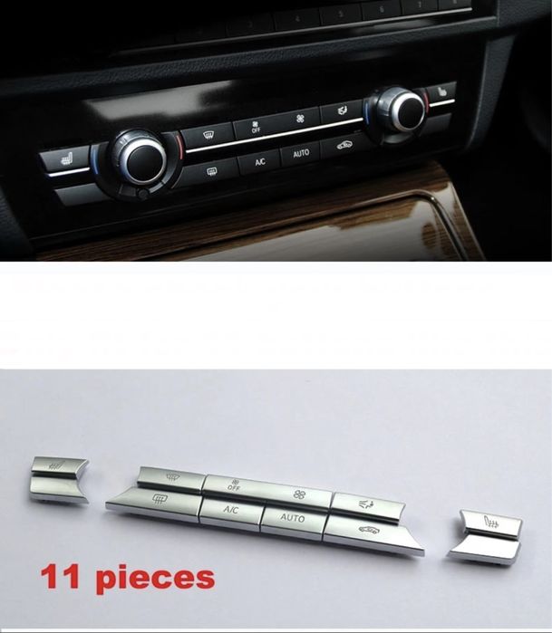 Butoane clima Radio Crom BMW seria 5 7 X3 X4 X5 X6 f10 f01 f15 f25