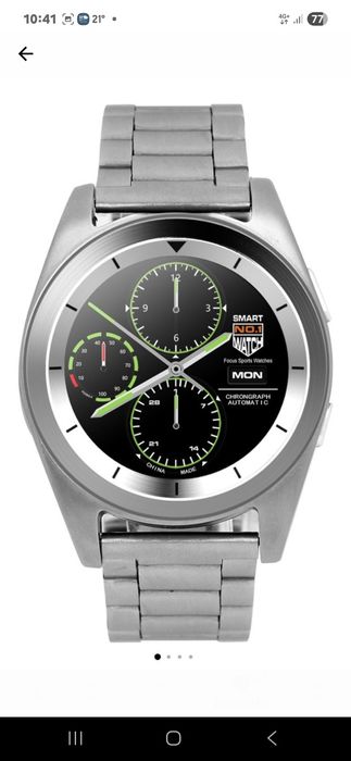 Smartwatch nou total metalic