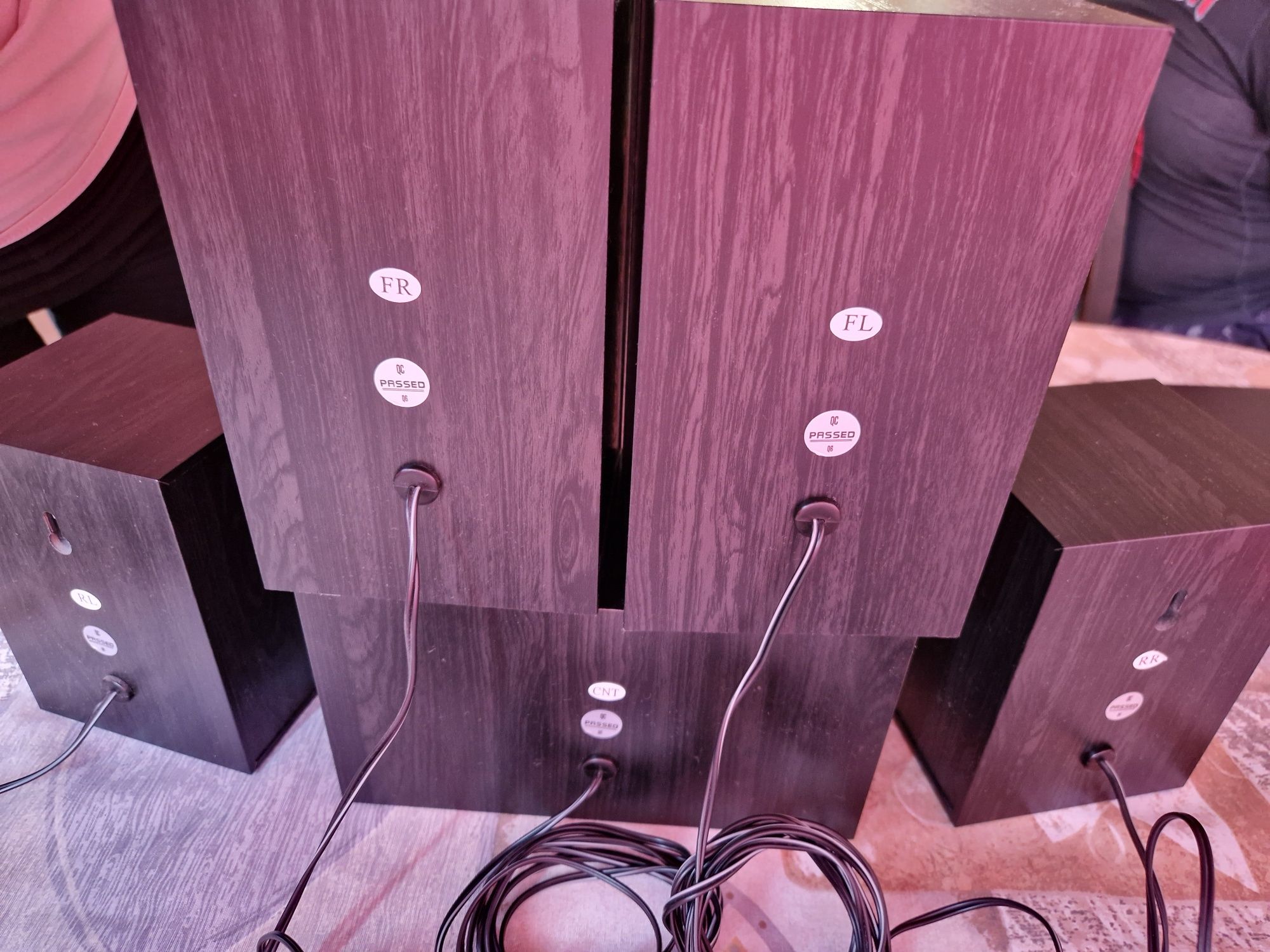 Колони и субуфер Genius SW-HF 5.1 4500, 125W RMS