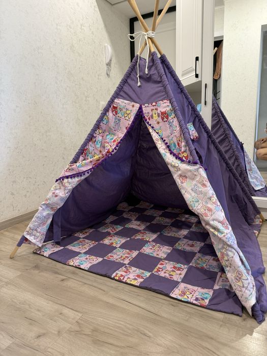 Вигвам уютный и яркий