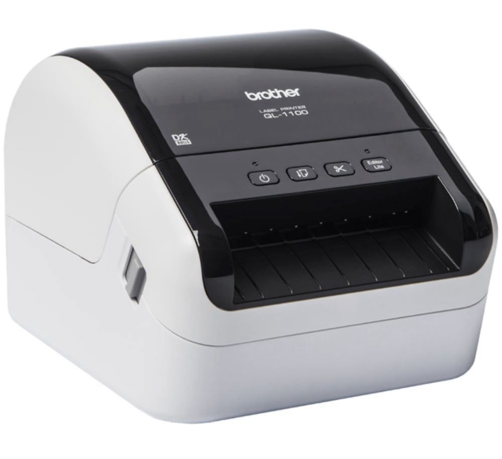 Принтер за етикети Brother QL-1100c, 300DPI, USB, Аuto-Сutter