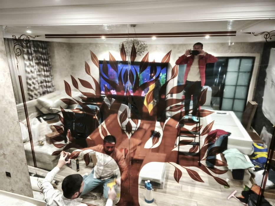 Matoviy plyonka-tumanka, tonirovka, orakal, logotip, dizayn ishlari