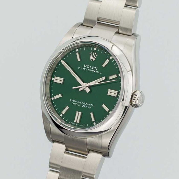 Rolex Oyster Perpetual 36mm 126000 Green dial