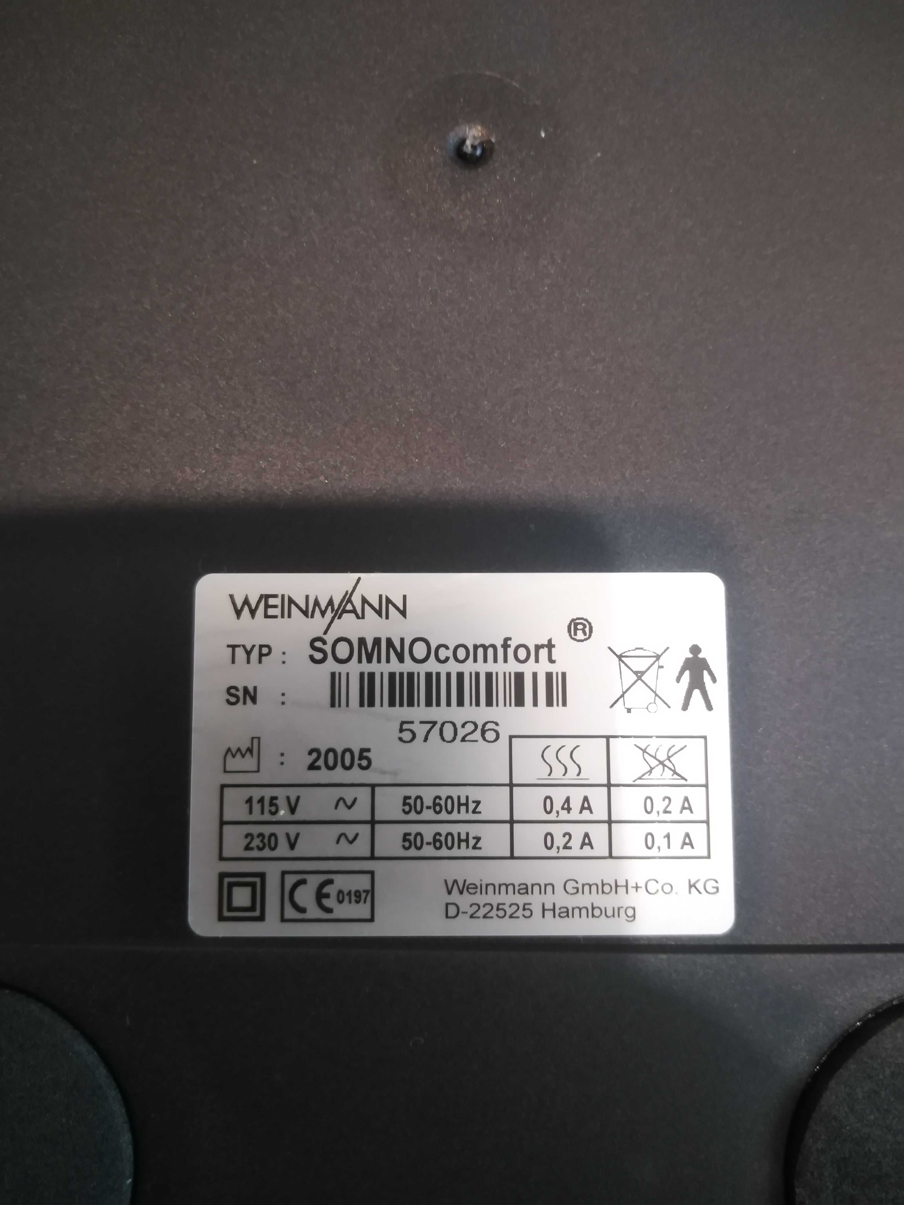 Aparat respiratie CPAP model Weinmann Somnoconfort